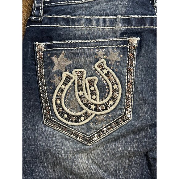 NEW Women’s Grace in LA Horseshoe Star Jean - Picture 4 of 4